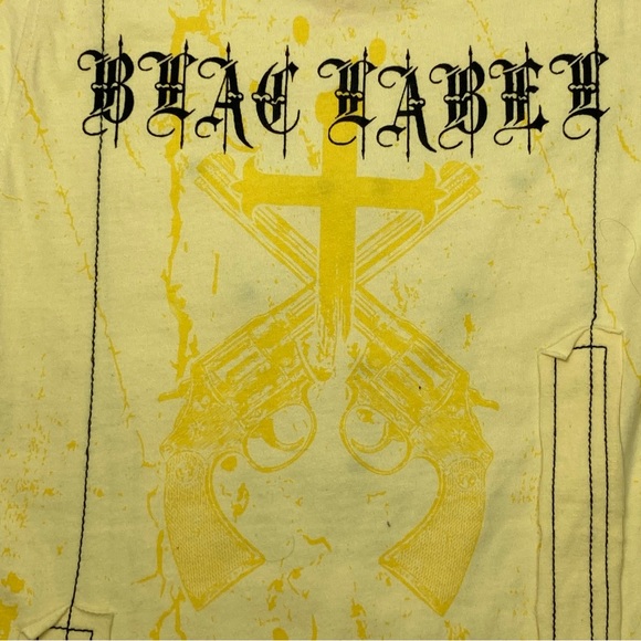 Blac Label Womens Lot Of 2 Short Sleeve Tees Juniors Size S 1 Crew & 1 V-neck - Picture 12 of 15